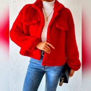 Red Women's Jacket